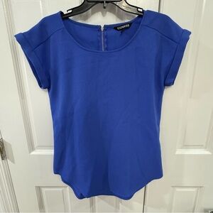 Express Royal Blue‎ Blouse – Size Small